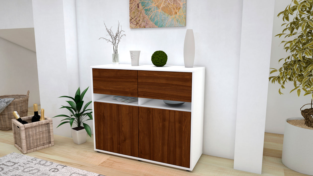 Sideboard Clea, Walnuss (92x79x35cm)