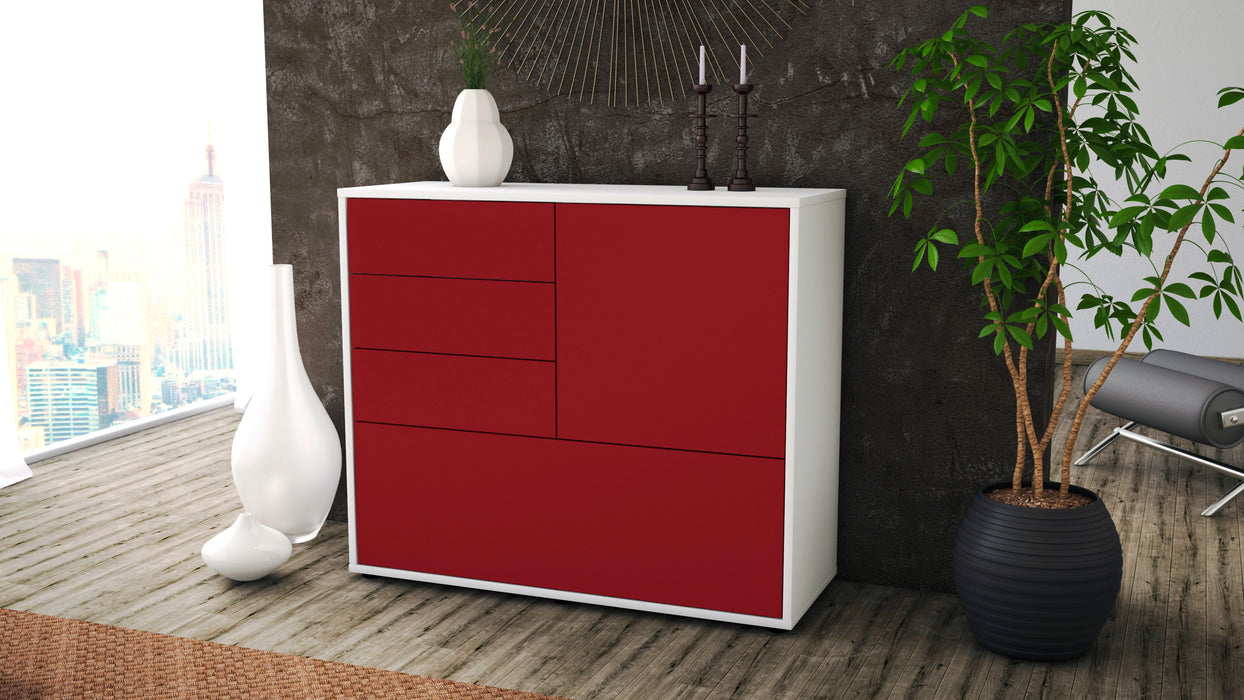 Sideboard Corina, Bordeaux (92x79x35cm)