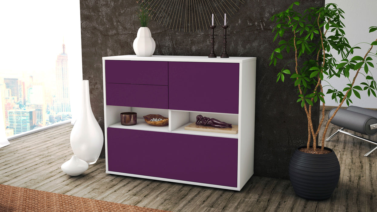 Sideboard Cornelia, Lila (92x79x35cm)