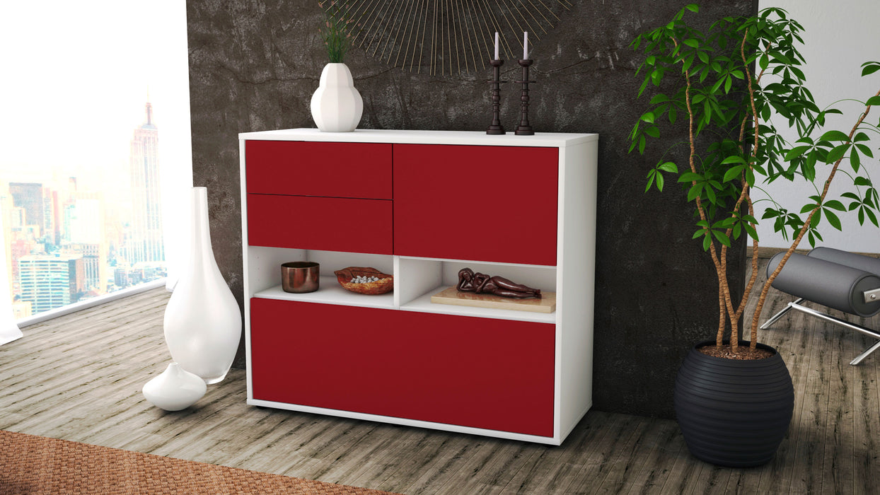 Sideboard Cornelia, Bordeaux (92x79x35cm)