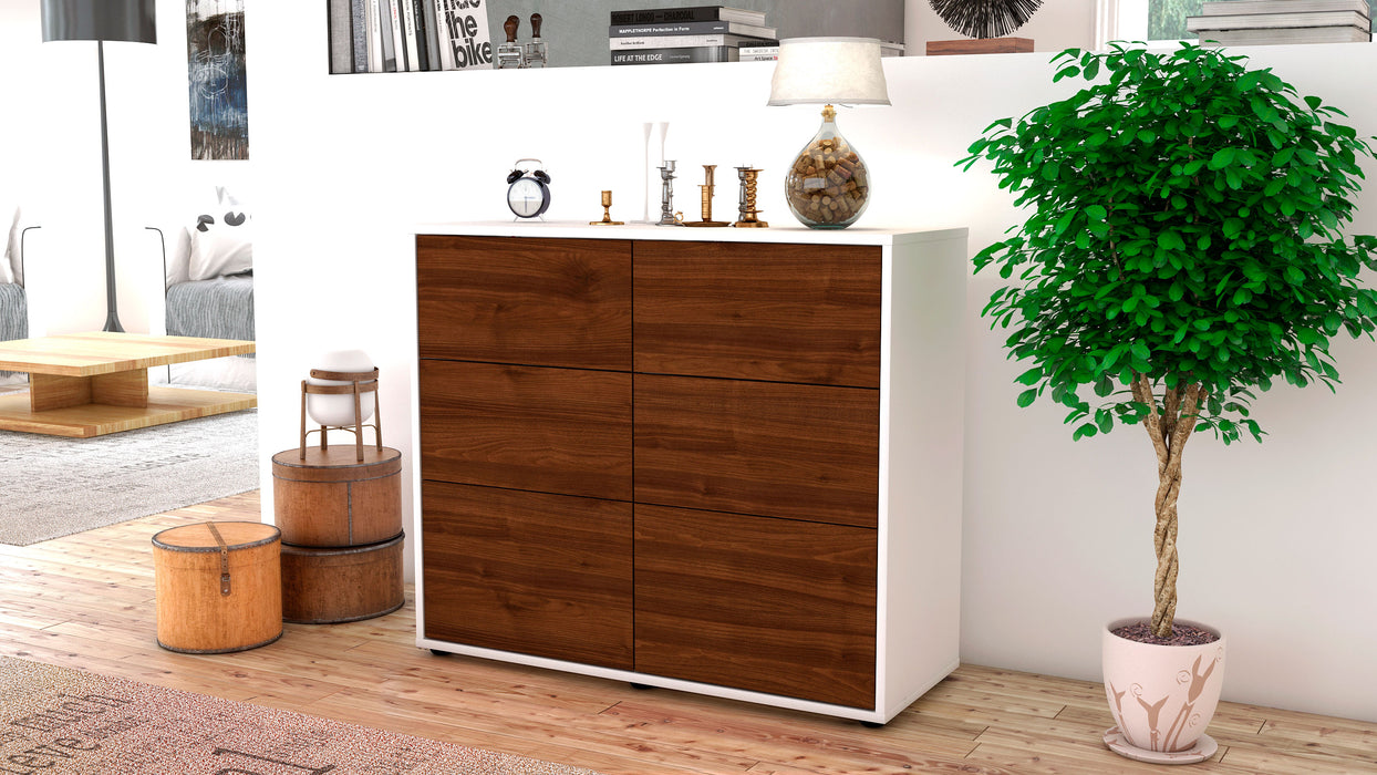 Sideboard Dalida, Walnuss (92x79x35cm)