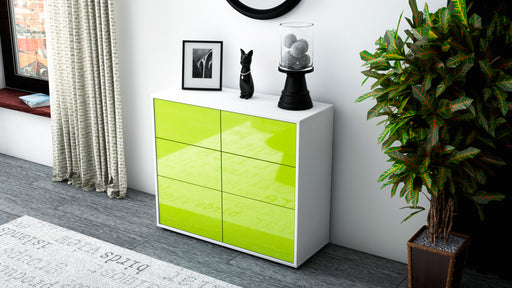 Sideboard Dalida, Grün (92x79x35cm)