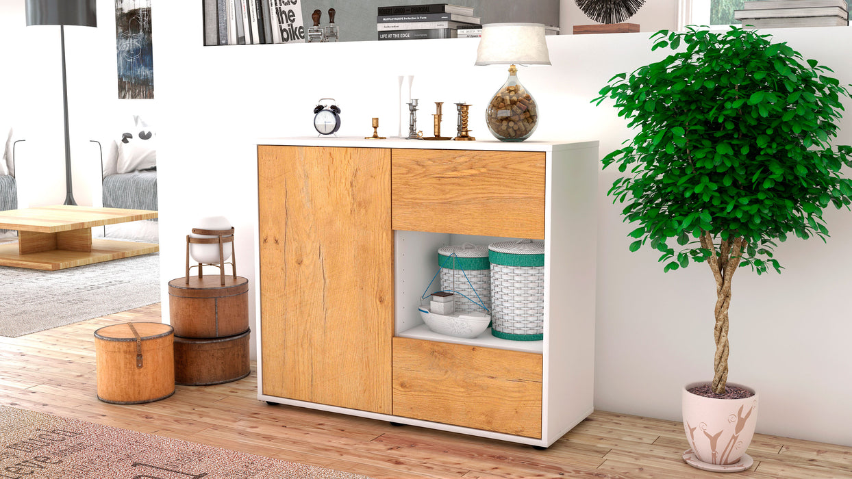 Sideboard Danica, Eiche (92x79x35cm)