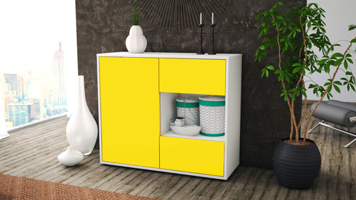 Sideboard Danica, Gelb (92x79x35cm)