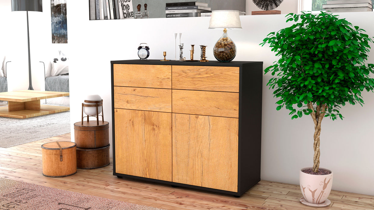 Sideboard Celia, Eiche (92x79x35cm)