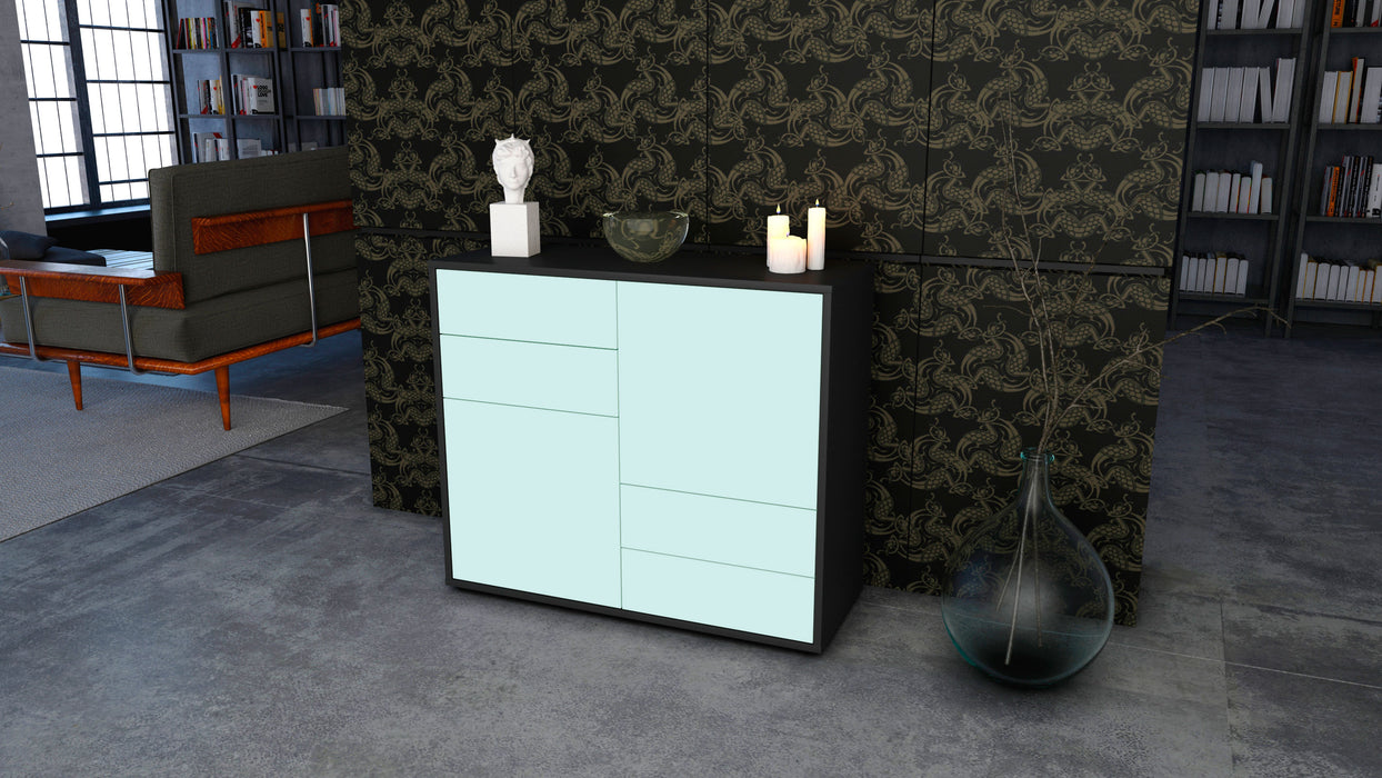 Sideboard Ciara, Mint (92x79x35cm)