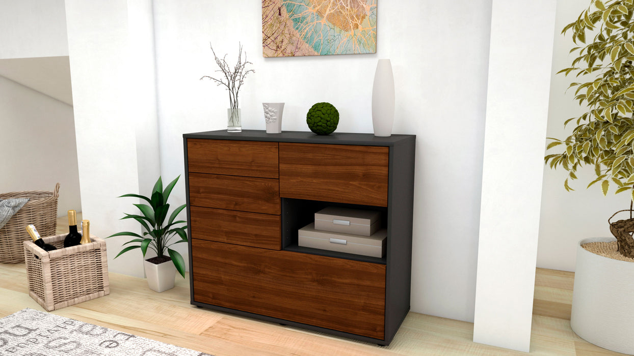 Sideboard Coco, Walnuss (92x79x35cm)