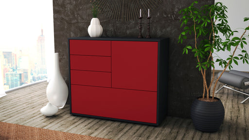 Sideboard Corina, Bordeaux (92x79x35cm)