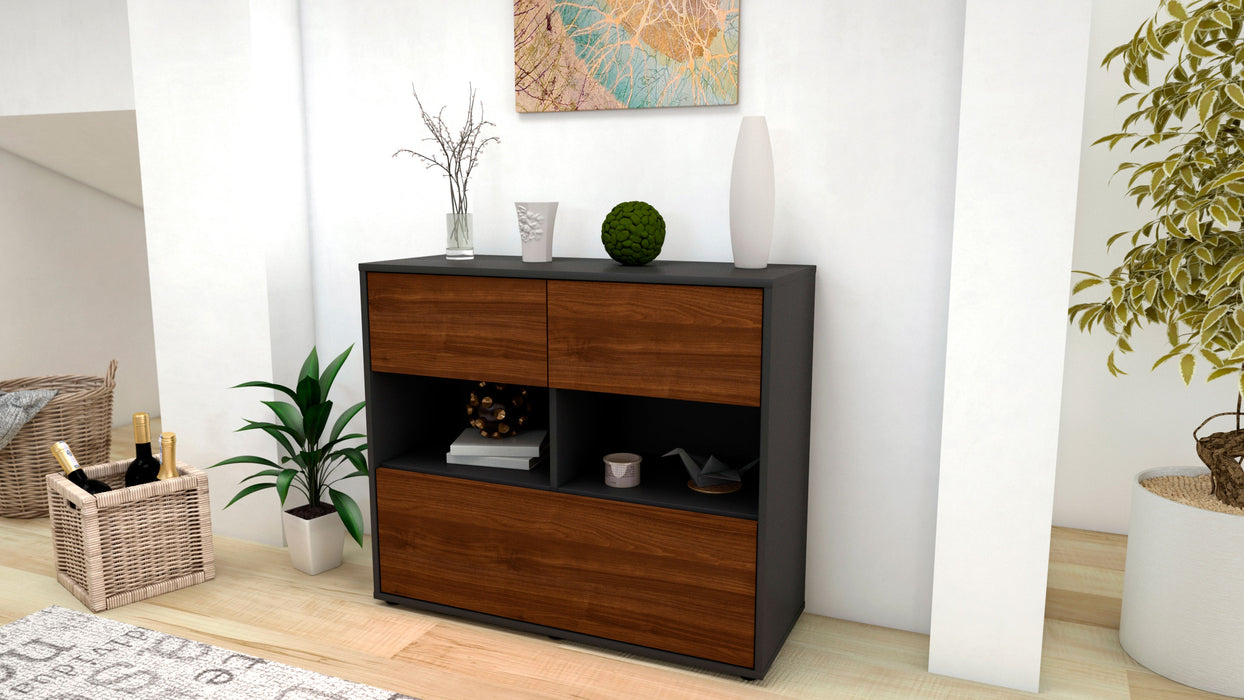 Sideboard Cosima, Walnuss (92x79x35cm)