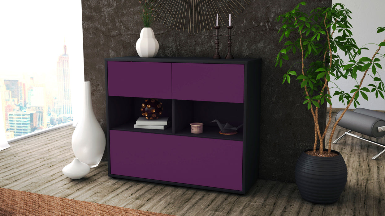 Sideboard Cosima, Lila (92x79x35cm)