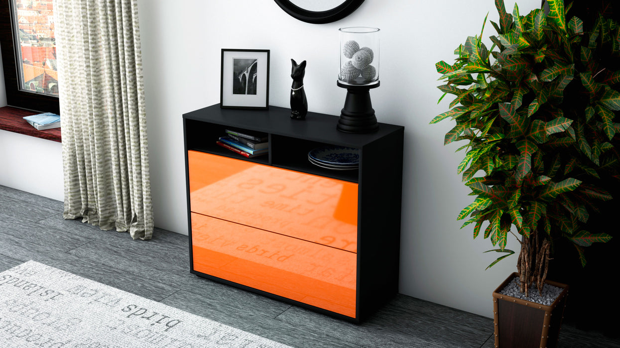 Sideboard Cosma, Orange (92x79x35cm)