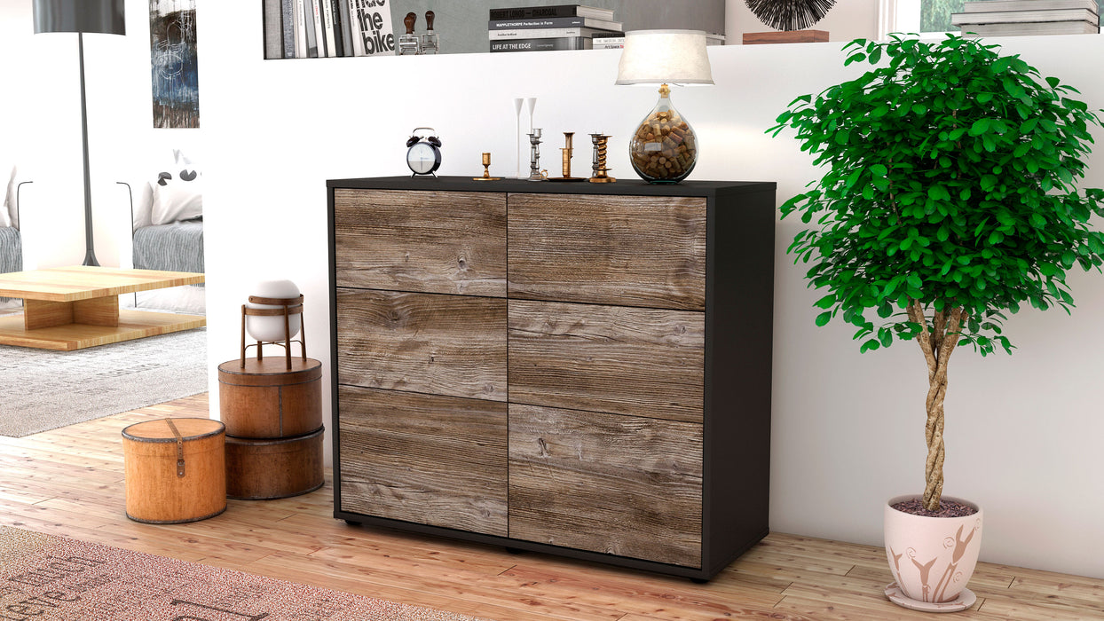 Sideboard Dalida, Treibholz (92x79x35cm)