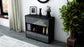 Sideboard Daniela, Grau (92x79x35cm)