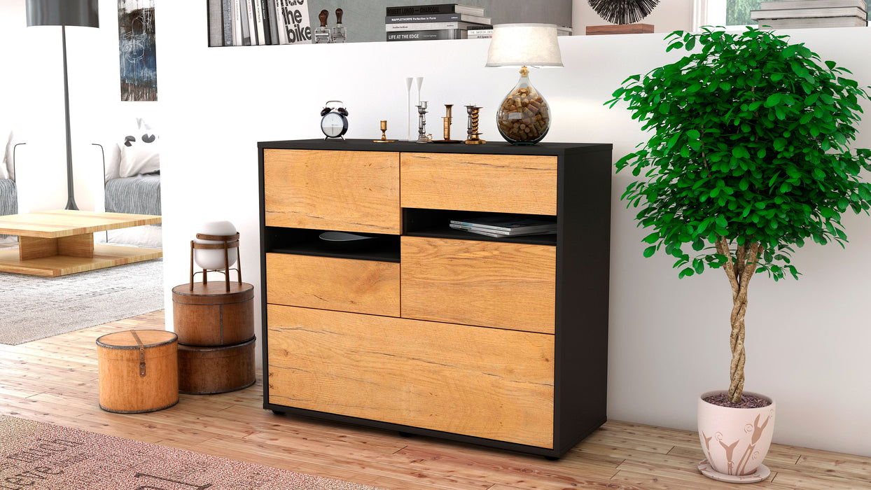 Sideboard Daria, Eiche (92x79x35cm)