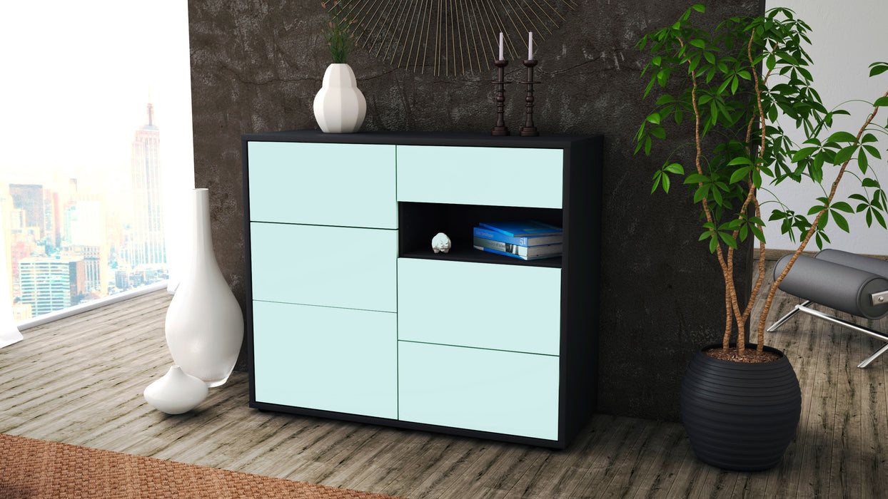 Sideboard Dariella, Mint (92x79x35cm)