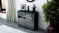 Sideboard Davina, Grau (92x79x35cm)