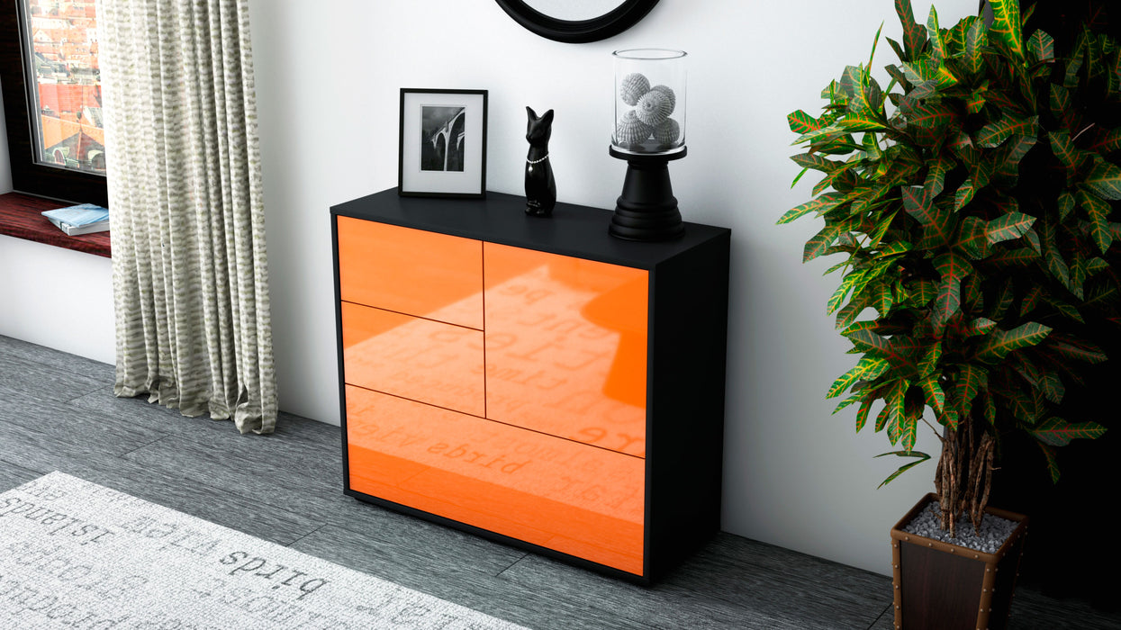 Sideboard Deanna, Orange (92x79x35cm)