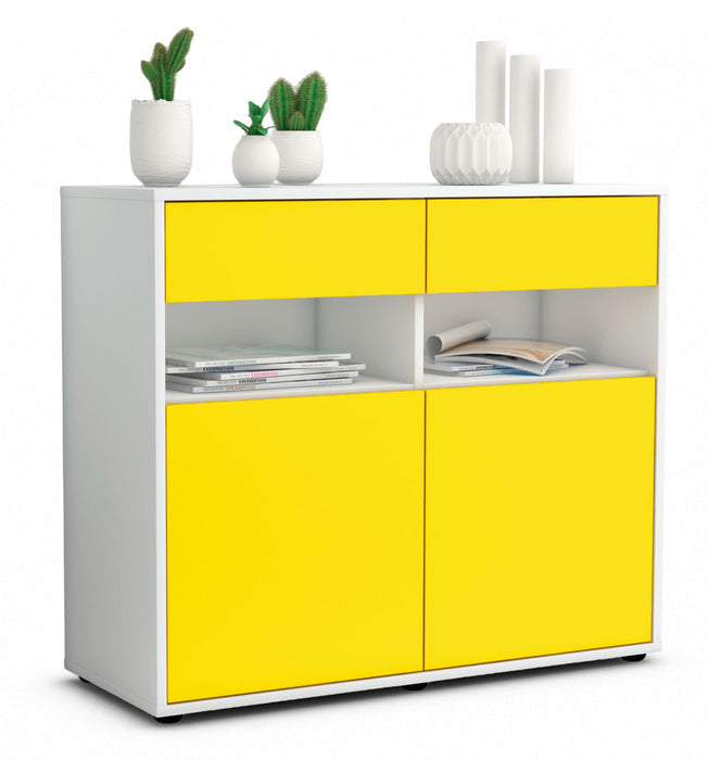 Sideboard Bruna, Gelb (92x79x35cm)