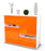 Sideboard Carlotta, Orange (92x79x35cm)