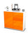 Sideboard Cecilia, Orange (92x79x35cm)