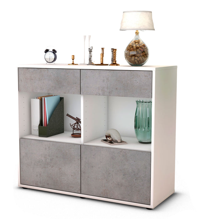 Sideboard Christina, Beton (92x79x35cm)