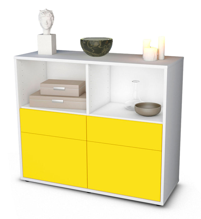 Sideboard Christine, Gelb (92x79x35cm)