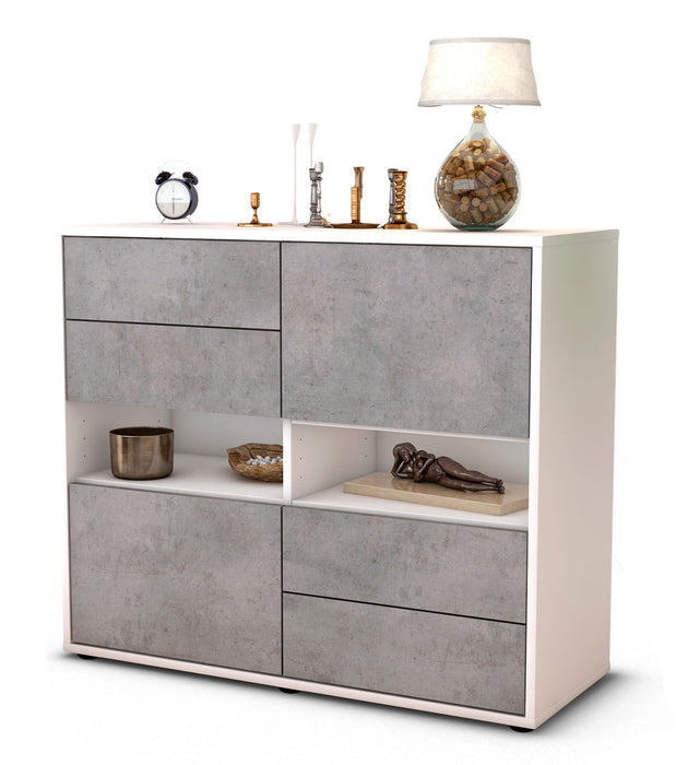 Sideboard Claudia, Beton (92x79x35cm)