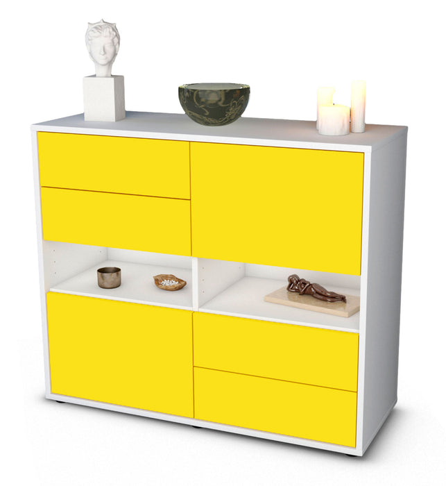 Sideboard Claudia, Gelb (92x79x35cm)