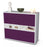 Sideboard Claudia, Lila (92x79x35cm)