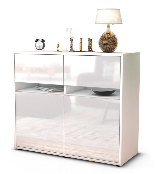 Sideboard Clea, Weiß (92x79x35cm)