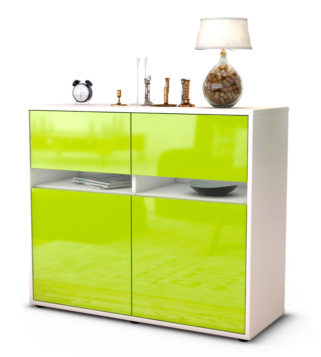 Sideboard Clea, Grün (92x79x35cm)