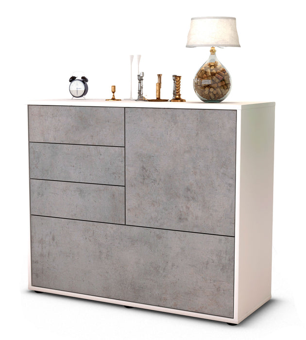 Sideboard Corina, Beton (92x79x35cm)