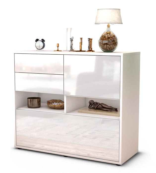 Sideboard Cornelia, Weiß (92x79x35cm)