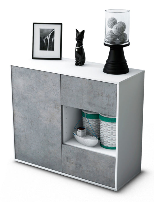 Sideboard Danica, Beton (92x79x35cm)