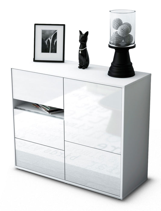 Sideboard Davina, Weiß (92x79x35cm)