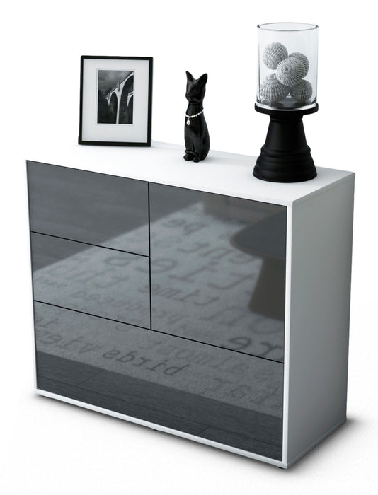 Sideboard Deanna, Grau (92x79x35cm)