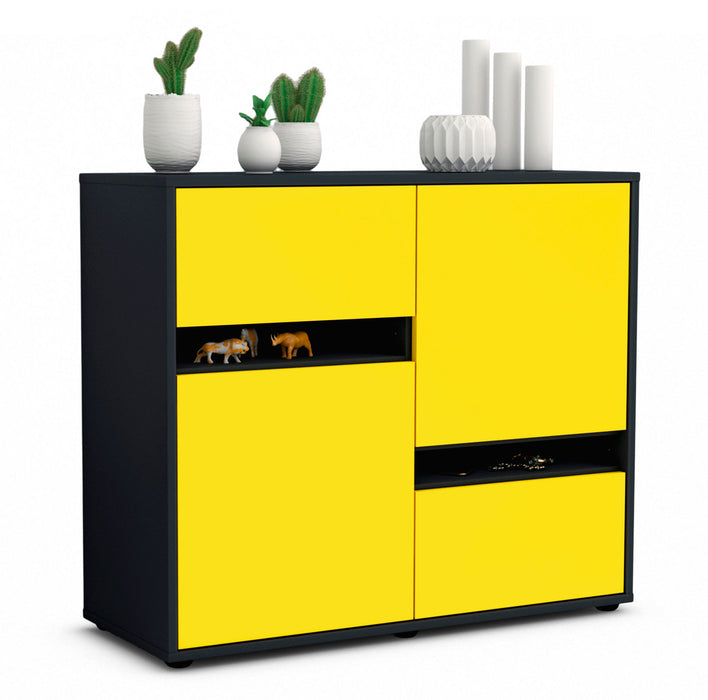 Sideboard Carlotta, Gelb (92x79x35cm)