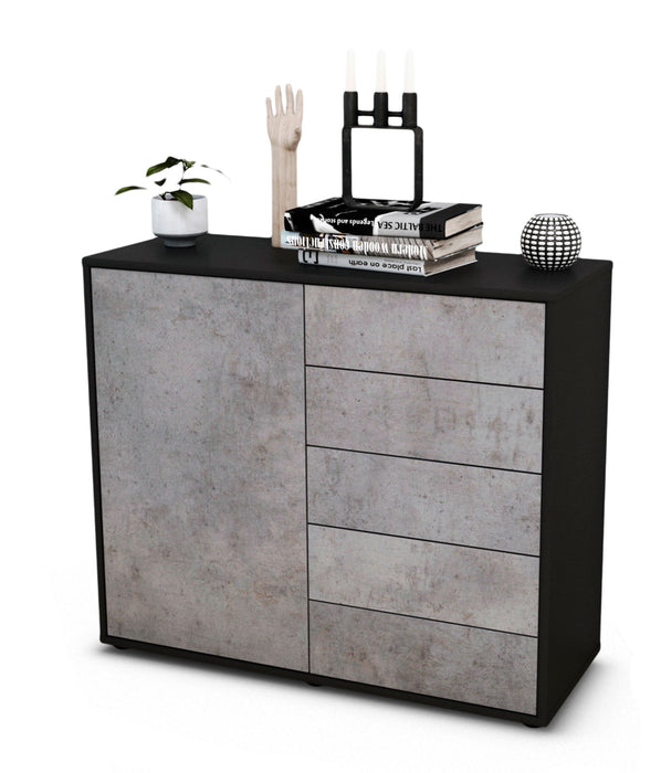 Sideboard Cecilia, Beton (92x79x35cm)