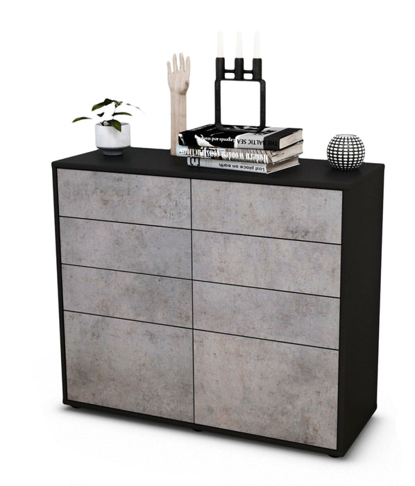 Sideboard Celeste, Beton (92x79x35cm)