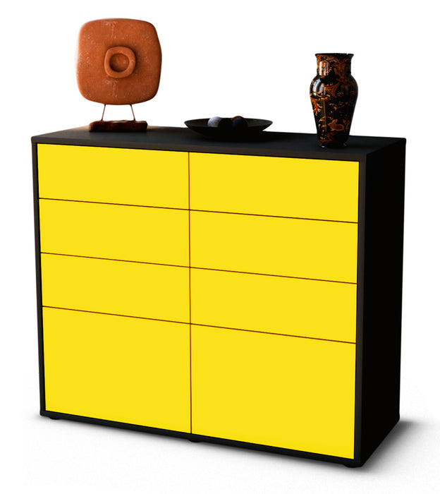 Sideboard Celeste, Gelb (92x79x35cm)