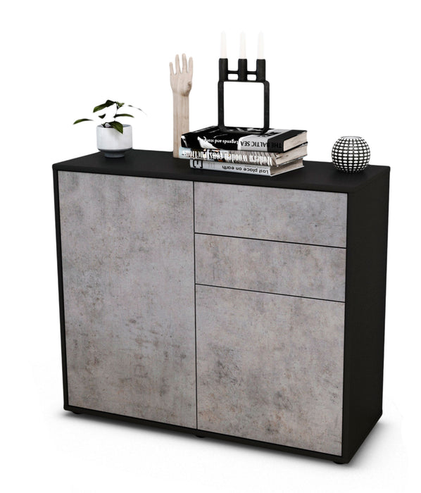 Sideboard Chantal, Beton (92x79x35cm)