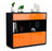 Sideboard Christina, Orange (92x79x35cm)