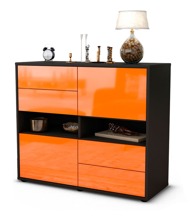 Sideboard Claudia, Orange (92x79x35cm)