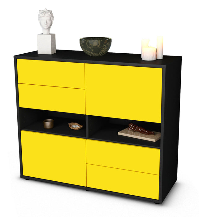 Sideboard Claudia, Gelb (92x79x35cm)