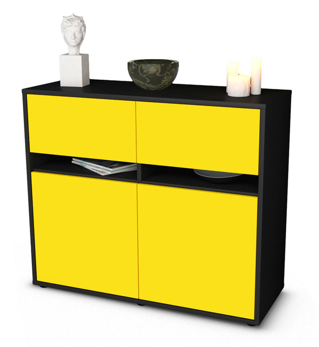 Sideboard Clea, Gelb (92x79x35cm)