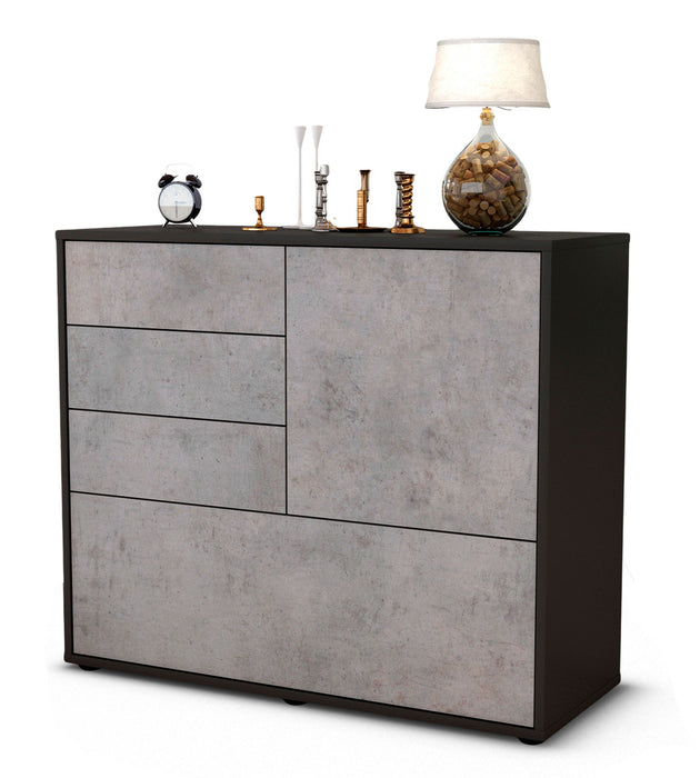 Sideboard Corina, Beton (92x79x35cm)