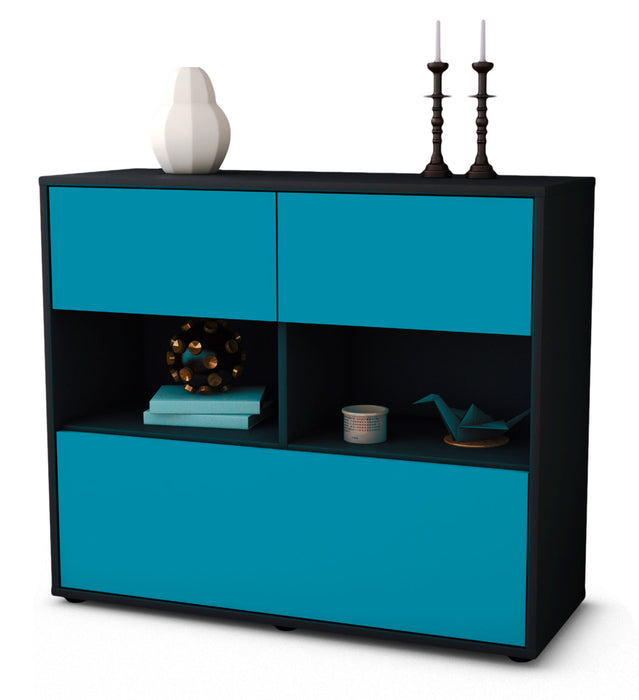 Sideboard Cosima, Türkis (92x79x35cm)