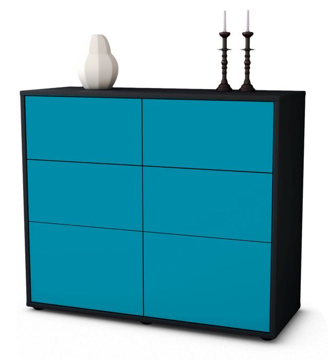 Sideboard Dalida, Türkis (92x79x35cm)