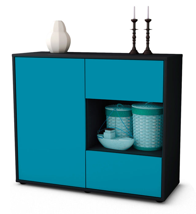 Sideboard Danica, Türkis (92x79x35cm)