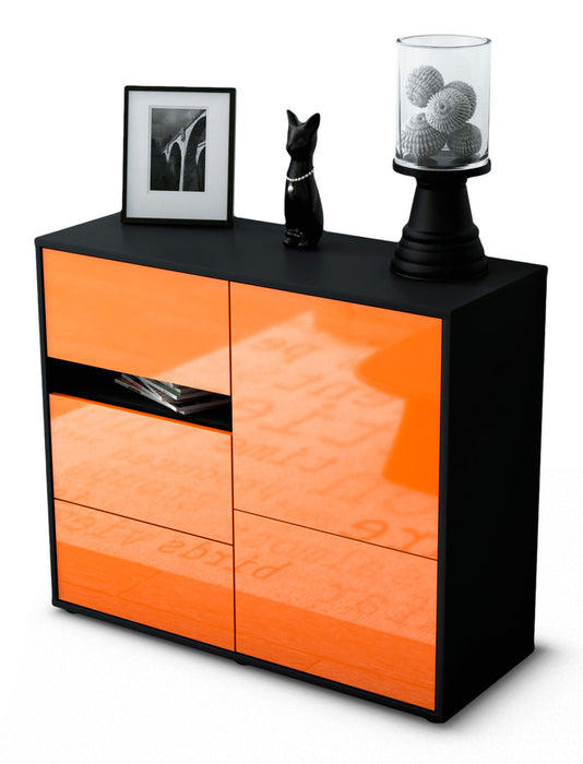 Sideboard Davina, Orange (92x79x35cm)